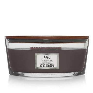 Woodwick Candela Ellipse Jar Sand & Driftwood