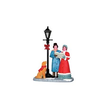 Singing Carols Lemax Natale