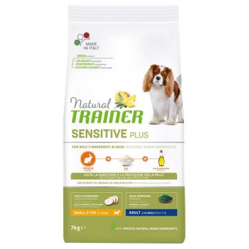Natural Trainer Sensitive Plus Adult Small & Toy con Coniglio
