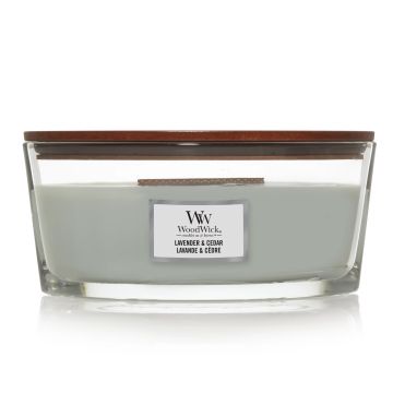 Woodwick Candela Ellipse Lavender & Cedar