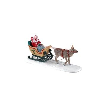 North Pole Sleigh Ride Lemax Natale