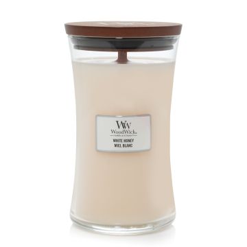 Woodwick Giara Grande Hourglass White Honey