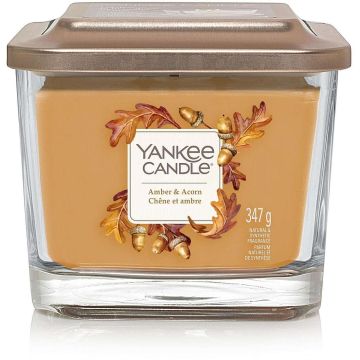 YANKEE CANDLE Elevation AMBER & ACORN