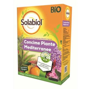 SOLABIOL - Concime Granulare Bio Per Piante Mediterranee 1.5Kg