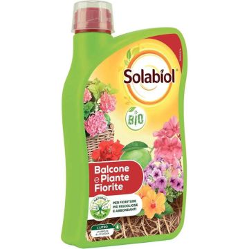 SOLABIOL - Concime Balcone E Piante Fiorite 1lt