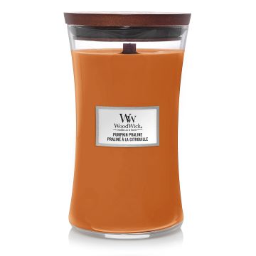 Woodwick Candela Profumata Pumpkin Praline