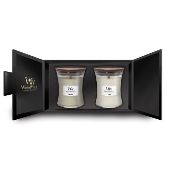 Woodwick 2 Clessidre Medie Gift Set