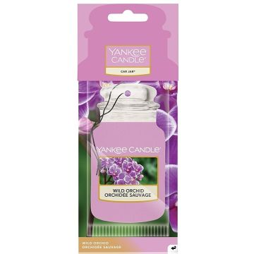 Yankee Candle CAR JAR PAPER WILD ORCHID -  Profumatore Auto