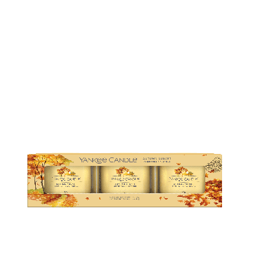 Yankee Candle Set 3 Candele Votive Autumn Sunset