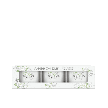Yankee Candle Set 3 Candele Votive White Gardenia