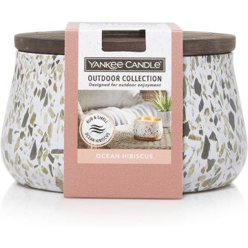 YANKEE CANDLE Candele da Esterno - Ocean Hibiscus