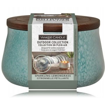YANKEE CANDLE Candele da Esterno - Sparkling Lemongrass