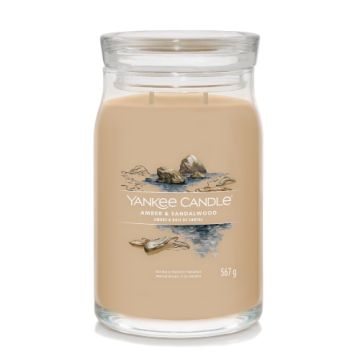 Yankee Candle Signature Jar Amber & Sandalwood