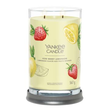 Yankee Candle Signature Tumbler Giara Grande Iced Berry Lemonade