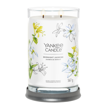 Yankee Candle Signature Tumbler Giara Grande Midnight Jasmine