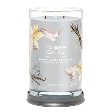 Yankee Candle Signature Tumbler Giara Grande Smoked Vanilla & Cashmere