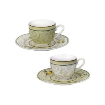 Brandani - TAZZINE CAFFE' I LIMONI SET 2 PEZZI 
