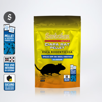 SANDOKAN - Ciapa rat Topicida PELLET