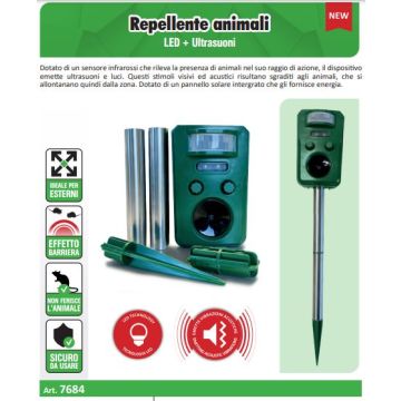 SANDOKAN - Repellente ad ULTRASUONI