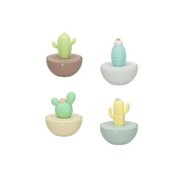 Brandani - TIMER CACTUS COLORI ASSORTITI ABS