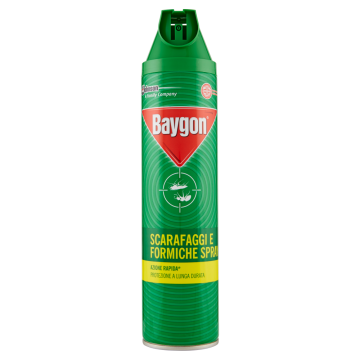 BAYGON - Scarafaggi e Formiche Spray Insetticida 400ml