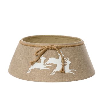 Anello albero in juta diametro 68.00-H25.00cm.