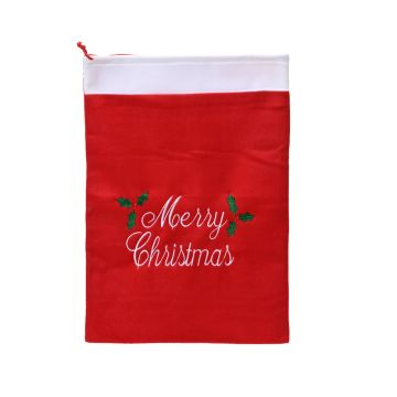 Giftbag polyester L0.50-W50.00-H70.00cm red/white  a 1