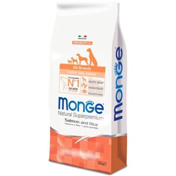 Monge Puppy All Breeds Salmone & Riso