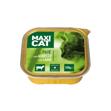 Maxi Cat Paté con Agnello 100 gr