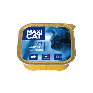 Maxi Cat Paté con Coniglio 100 gr