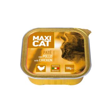 Maxi Cat Paté con Pollo 100 gr