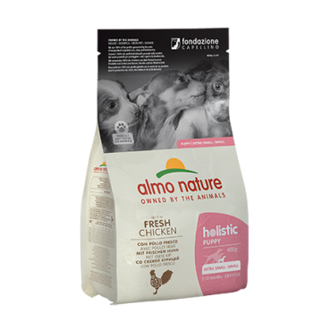 Almo Nature Cane Holistic Small Puppy con Pollo e Riso