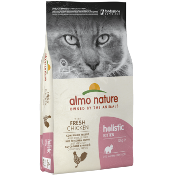 Almo Nature Gatto Holistic Kitten con Pollo e Riso