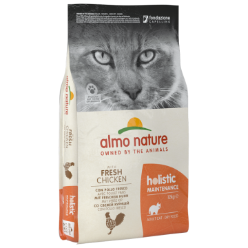 Almo Nature Gatto Holistic con Pollo e Riso