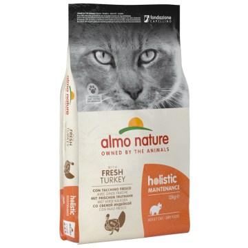 Almo Nature Gatto Holistic con Tacchino e Riso