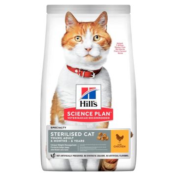 Hill's Science Plan Feline Young Adult Sterilised Cat Pollo