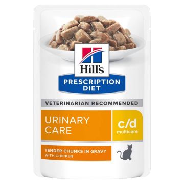 Hill's Prescription Diet Feline c/d Busta 85 gr Pollo e Salmone