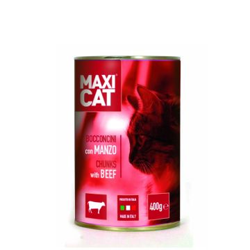 Maxi Cat Bocconcini con Manzo 400 gr