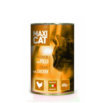 Maxi Cat Bocconcini con Pollo 400 gr