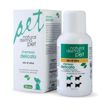 Natural Derma Pet SANO E BELLO - Shampoo Delicato Olio di Oliva