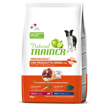 Trainer Natural Medium Prosciutto, Riso e Alga Spirulina