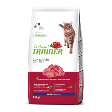 Trainer Natural Gatto Adult con Manzo