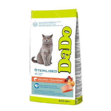 Dado Gatto Sterilised con Salmone