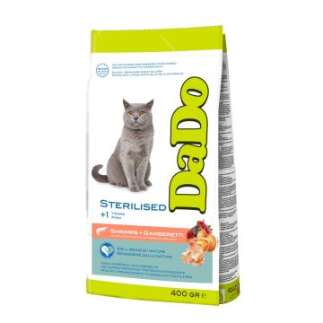 Dado Gatto Sterilised con Gamberetti